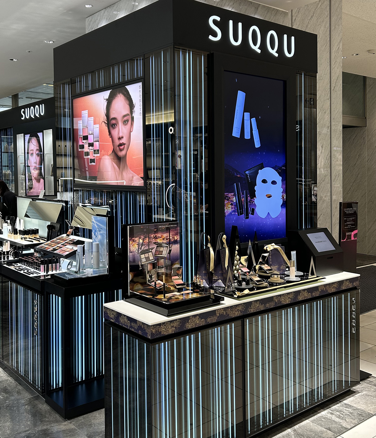 SUQQU 2024 ホリデーディスプレイ
